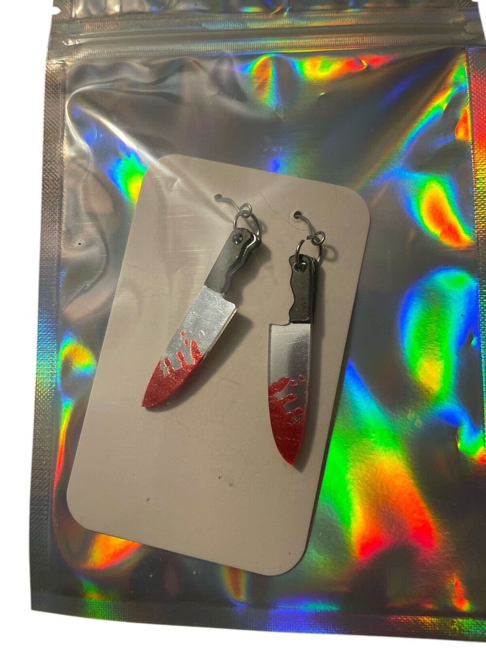 Halloween Knife Earrings